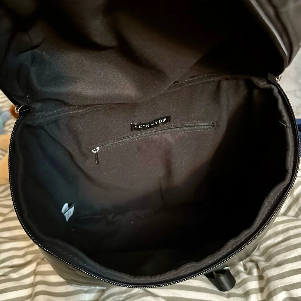 Skinnydip London Mickey Mouse Black Medium Backpack